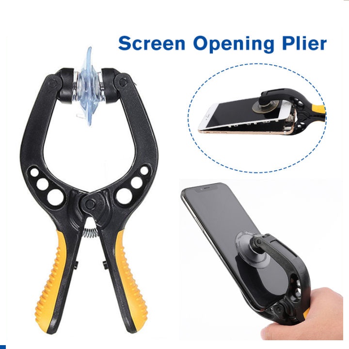 Mobile Phone LCD Screen Pliers Sucker Opening Clamp (TE-791) 4