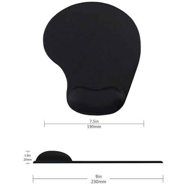 Mousepad With Gel Wrist Support 5