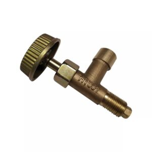 Propane Heater Valve Brass Gas Control Needle Valve With Knob - Image 2