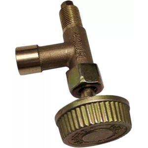 Propane Heater Valve Brass Gas Control Needle Valve With Knob - Image 3