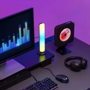RGB Pickup USB Rechargeable Music Rhythm Lights Upgraded Light - Image 8