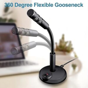 Laptop Desktop USB Computer Microphone Noise Canceling Voice Recording Mic - Image 5