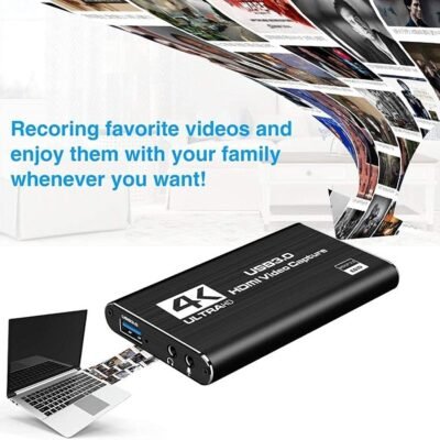 Video Capture Card 4K-2K HDMI to USB 3.0 1080P 60 FPS Live Streaming ...