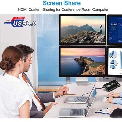 Video Capture Card 4K-2K HDMI to USB 3.0 1080P 60 FPS Live Streaming ...