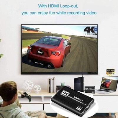 Video Capture Card 4K-2K HDMI to USB 3.0 1080P 60 FPS Live Streaming ...