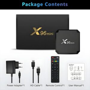 X96 Mini Android 7.1.2 2GB/16GB Android TV Box Amlogic S905W Quad Core 4K WiFi Top Box - Image 10