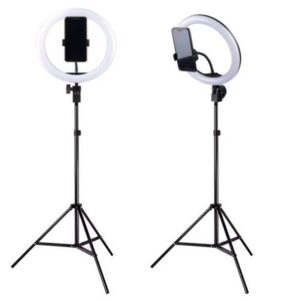 10 Inches Ring Light (LJJ-26) with 7 Feet Tripod Stand - Image 2