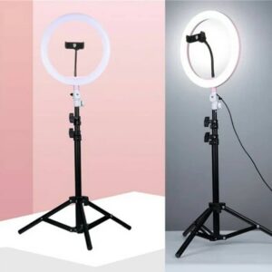 10 Inches Ring Light (LJJ-26) with 7 Feet Tripod Stand - Image 3