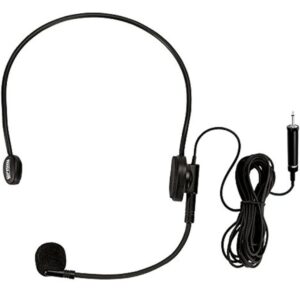 AHUJA HBM-60CC Microphone With 3.5mm Jack Headband Series - Image 2