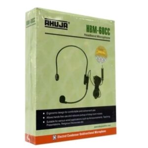 AHUJA HBM-60CC Microphone With 3.5mm Jack Headband Series - Image 3
