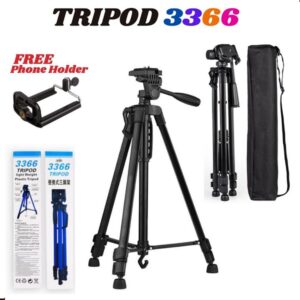 Aluminum Universal Tripod Stand 3366 Mobile Phone Holder