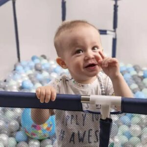 Children's Playpen Safety Fence with Basketball Hoop (PP03) - Image 15