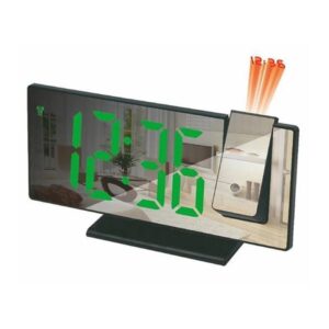 Gaosiio LED Mirror Digital Clock with Time/Temp/Date Display Projector Alarm (DS-3618LP) - Image 2