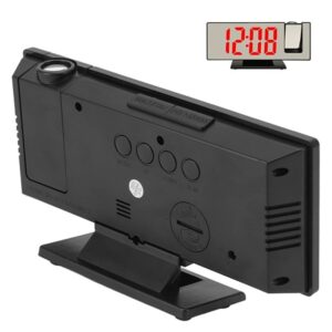 Gaosiio LED Mirror Digital Clock with Time/Temp/Date Display Projector Alarm (DS-3618LP) - Image 6