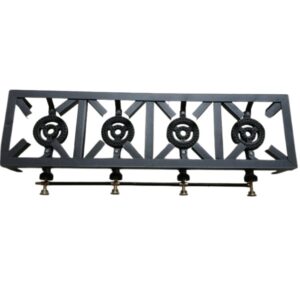 Gas Cooker Portable Angle Iron Four Burner Stove - Image 2