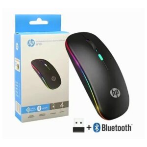 HP Bluetooth & Wireless Dual Model RGB Mouse Mouse W10 - Image 3