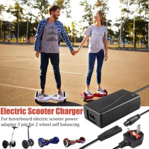 Hoverboard Self-Balancing Scooter UK 3 Pin Charger 42V 2A (SP02) - Image 4