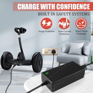 Hoverboard Self-Balancing Scooter UK 3 Pin Charger 42V 2A (SP02) - Image 5