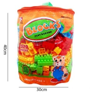 Kids Educational Stacking Building Blocks (0036) 320 Pcs - Image 2