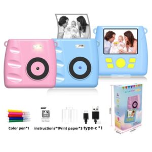Kids Rechargeable Instant Print Digital Camera (0500)