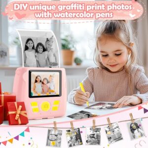 Kids Rechargeable Instant Print Digital Camera (0500) - Image 5