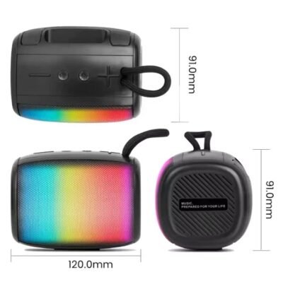 Kisonli S18 RGB Portable Colorful Light High-Quality Bluetooth Wireless ...