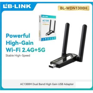 LB-link BL-WDN1300H Archer AC1300 Dual Band High Gain Wireless USB Adapter - Image 2