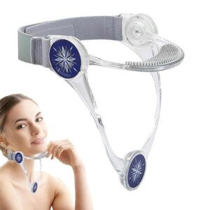 Neck Support Brace | Chin Stretcher with Flexible Tightness 360° Adjustable Soft Chin Support Head Posture Correction Neck Brace - Image 9