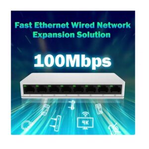 8 Port Network Switch PIX-LINK SW08 10/100Mbps - Image 3