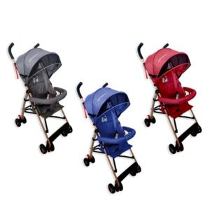 POPYPAPA Baby Stroller Pram With Umbrella (606) - Image 5
