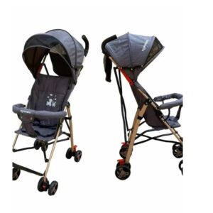 POPYPAPA Baby Stroller Pram With Umbrella (606) - Image 6