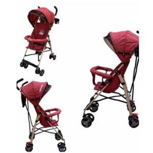 POPYPAPA Baby Stroller Pram With Umbrella (606) - Image 7