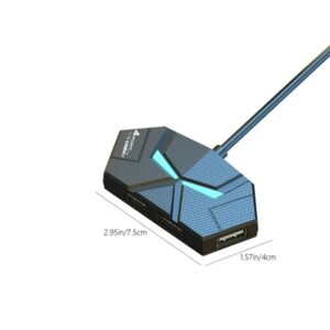 RGB 4 Port USB C Hub 3.0 USB Splitter USB Extender - Image 8