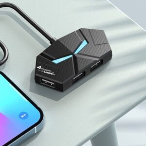 RGB 4 Port USB C Hub 3.0 USB Splitter USB Extender - Image 9