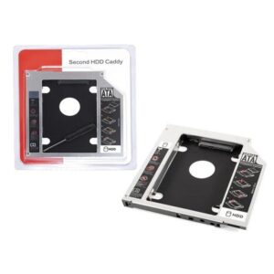 SATA Hard Drive Caddy 12.7mm 9.5mm 9.0mm Universal For CD/DVD-ROM Optical Bay 2nd HDD SSD - Image 3