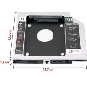 SATA Hard Drive Caddy 12.7mm 9.5mm 9.0mm Universal For CD/DVD-ROM Optical Bay 2nd HDD SSD - Image 4