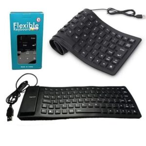 USB Wire Flexible Computer Keyboard