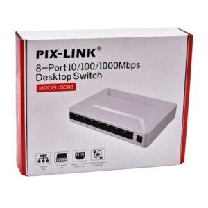 8 Port Gigabit Network Switch PIX-LINK GS08 10/100/1000Mbps Ethernet Splitter - Image 6