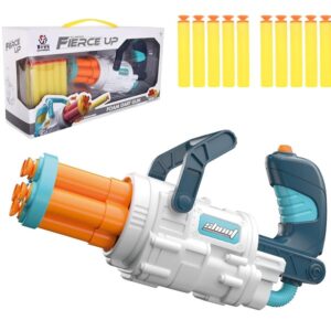 Children Toy Gatling Soft Dart Machine Gun Bullet Launcher (0737)