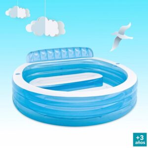 INTEX Swim Center Round Inflatable Family Lounge Pool (57190) - Image 3