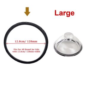Jaipan Mixer Grinder Blender Multi Purpose Jar 1.25L Lid Gasket (12.8cm)