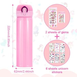 Kids DIY 500ml Stainless Steel Water Bottle (0313) (0314) - Image 10