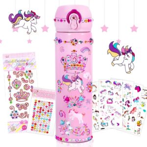 Kids DIY 500ml Stainless Steel Water Bottle (0313) (0314) - Image 7