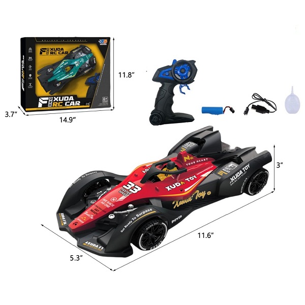 Kids Toy Formula 1 Xuda RC Racing Remote Car (0568) 4