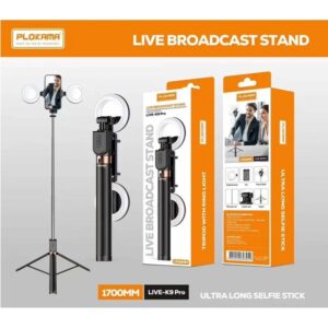 Plokama Live-K9 Pro 1700mm Live Broadcast Stand - Image 3
