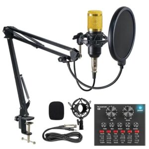 Professional Condenser Microphone with V8 Soundcard - Image 5