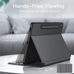 Samsung S10 FE+ 13" Tab Smart Case Pouch Protective Carry Sleeve with Pen Slot - Image 3