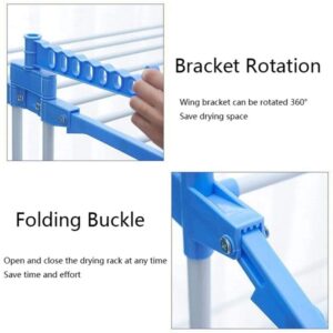 Stainless Steel 3 Layers Cloth Rack Floor Cloth Dryer Stand (CR0001) - Image 10