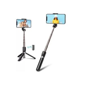 Wireless R1-L Bluetooth Selfie Stick with Remote | Tripod Stand Holder for Mobile Phones - Image 2