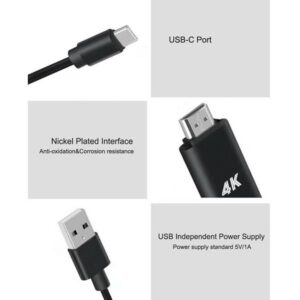 Airsky USB-C to 4K HDMI Cable - 2 Meter - Image 11